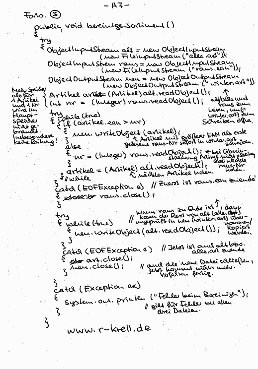 handschriftl. Klausurl�sung, Seite 7