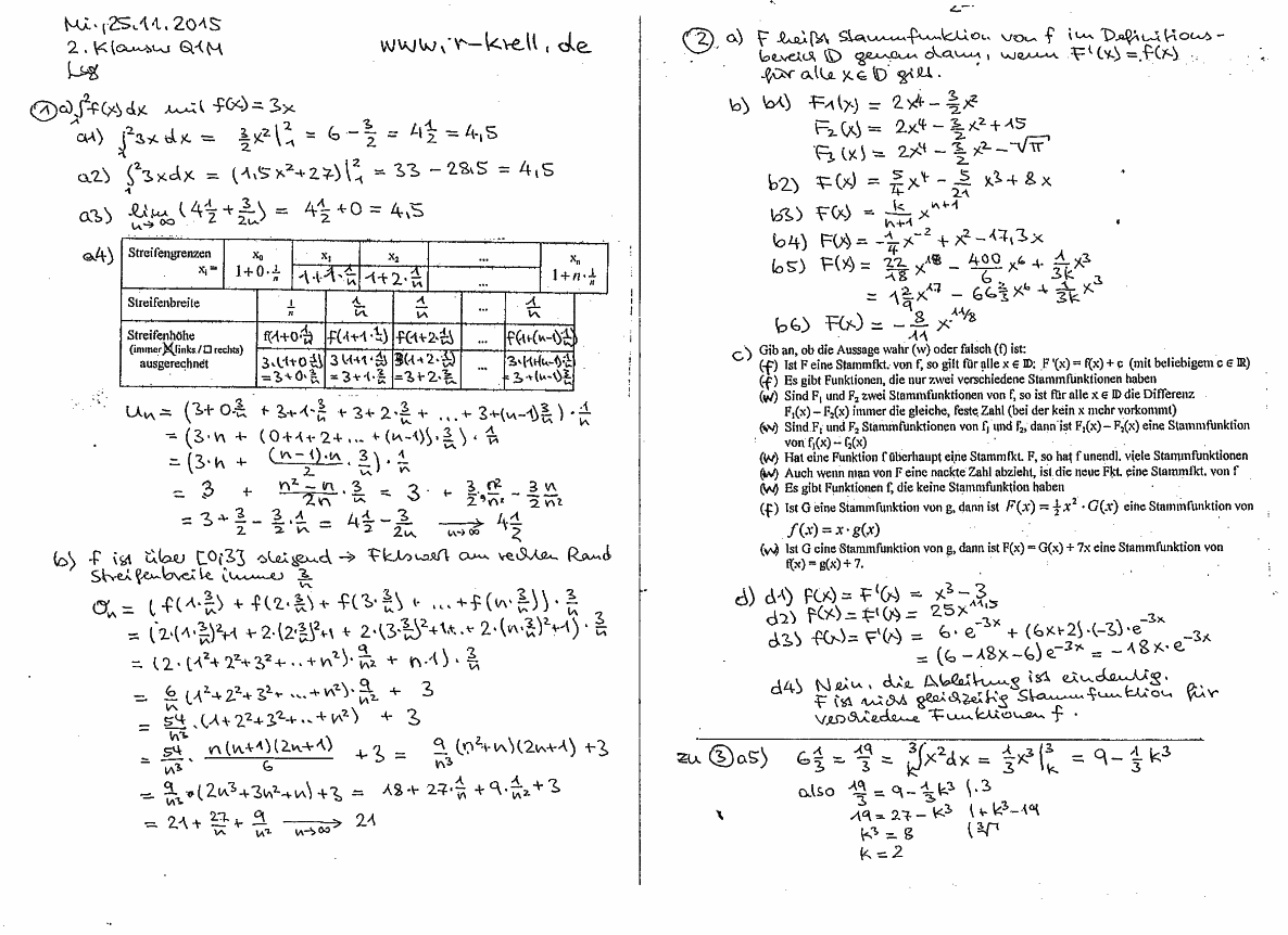 Lösung Seiten 1 und 2 (handschriftl.)