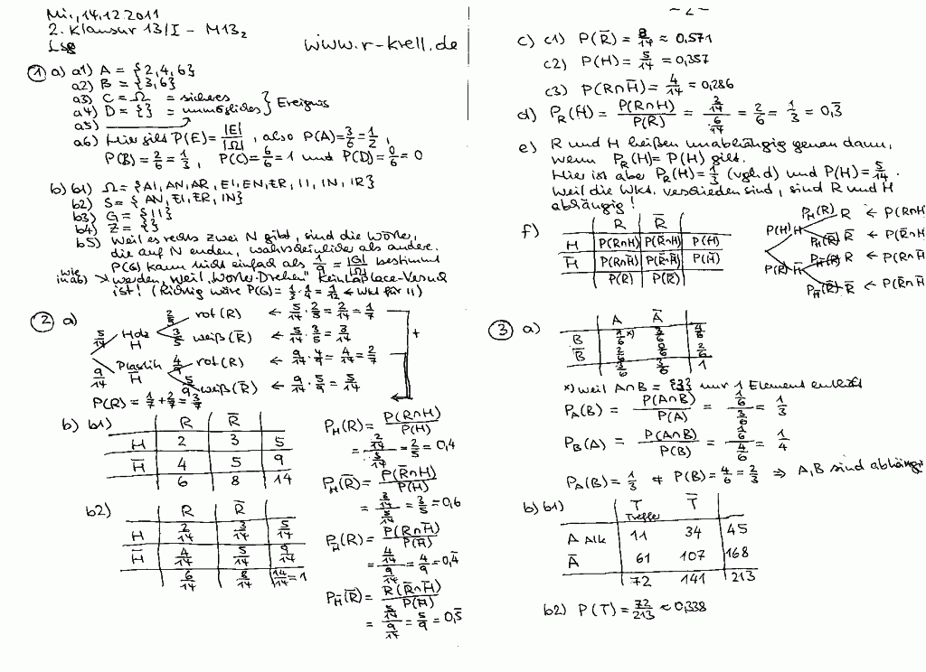 Lösung Seiten 1 und 2 (handschriftl.)