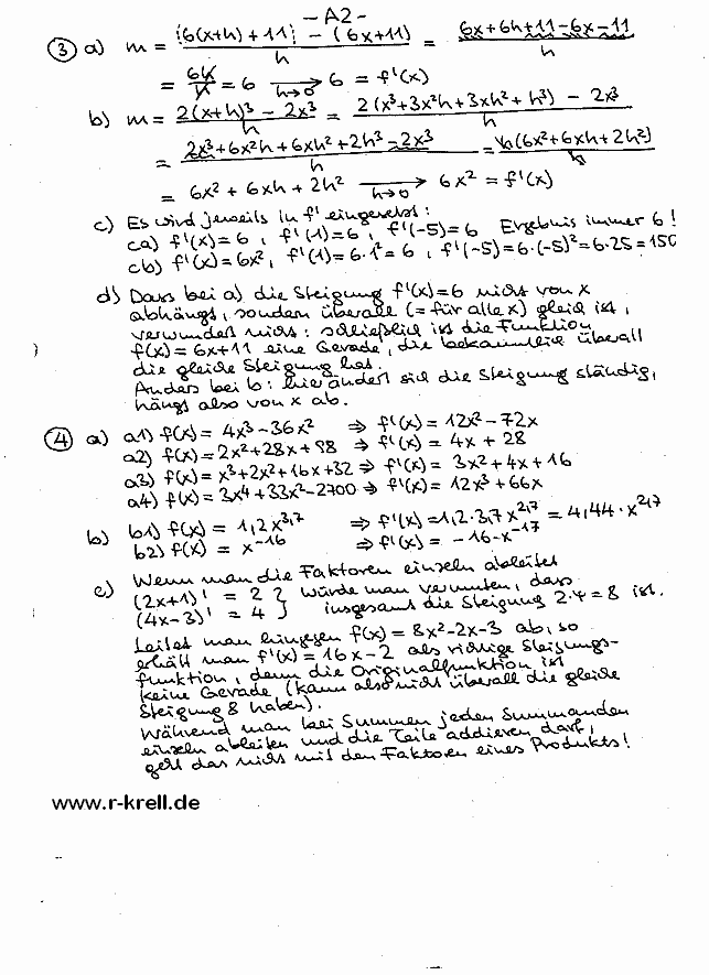 L�sung  Seite 2 (handschriftl.)