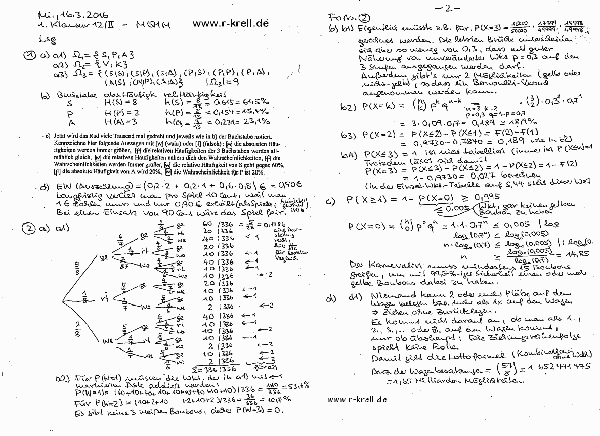 Lösung Seiten 1 und 2 (handschriftl.)