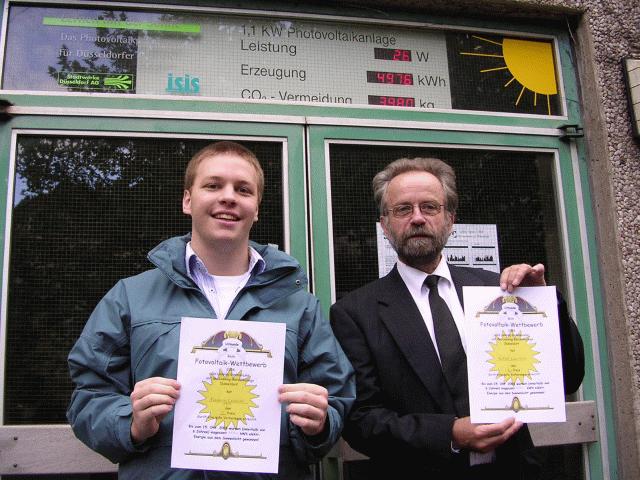 F. Leuwer und D. Lambert gewinnen den FV-Wettbewerb 2004