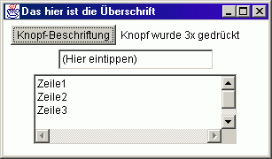 Bildschirmfoto AWT-Demo "JavaEA"