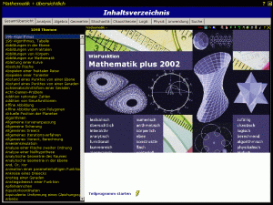 Winfunktion Mathematik plus XII - Klick vergrößert